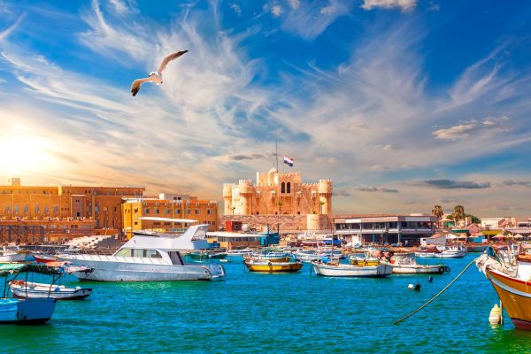 Alexandria-near-Qaitbay-Citadel-Egypt