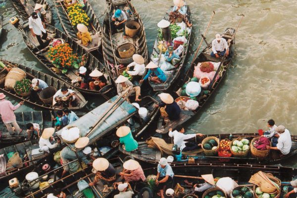 Cai rang Floating Market