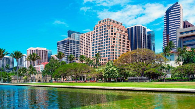 Honolulu-Hawaii-downtown
