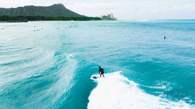 Surfer-in-Hawaii