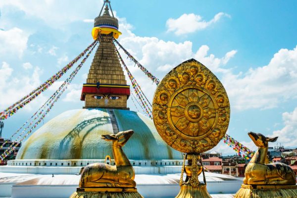 The-Bodhnath-stupa-in-Kathmandu