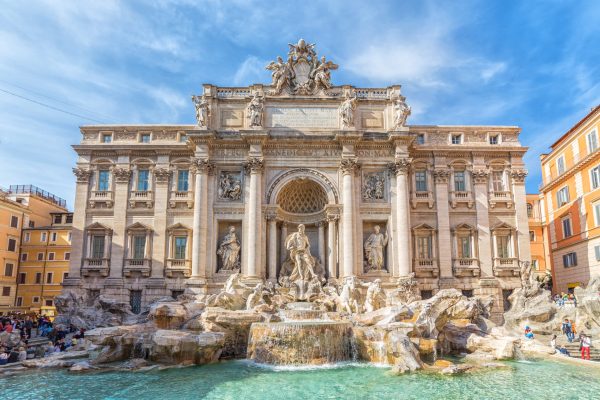 Trevi,Fountain,In,Rome,,Italy